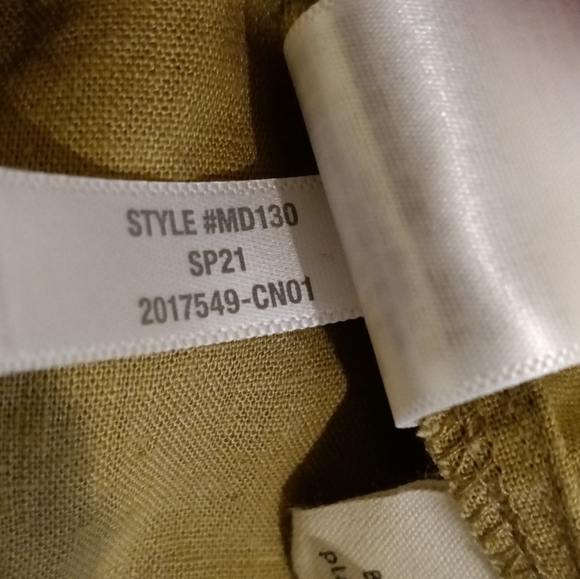 Madewell Linen-Blend Henley Slouch Shirt - Picture 9 of 10